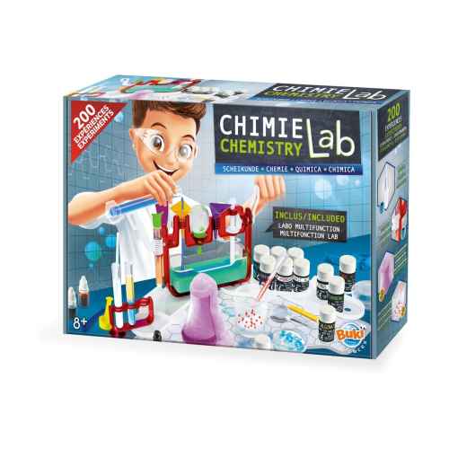 Комплект Buki France, Химическа лаборатория 200 експеримента