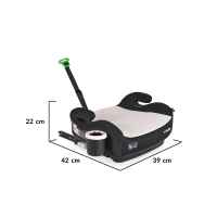 Седалка за кола Cangaroo I-Swift, розова-wzYS2.jpeg