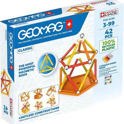 Магнитен конструктор Geomag Classic, 42 части