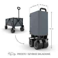 Сгъваема количка за деца Kinderkraft Rollster, Anthracite-xCF4L.jpeg