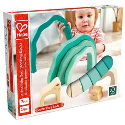 Форми за подреждане Hape, Полярна Мечка, 7 части