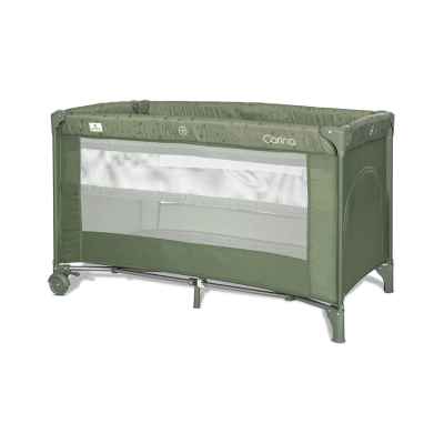 Бебешка кошара 2 нива Lorelli Carina, Green stars