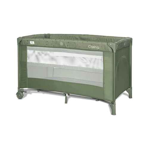 Бебешка кошара 2 нива Lorelli Carina, Green stars