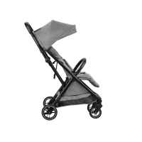 Лятна бебешка количка с автоматично сгъване Kikka Boo Lauren, Dark Grey-xR0NN.jpeg