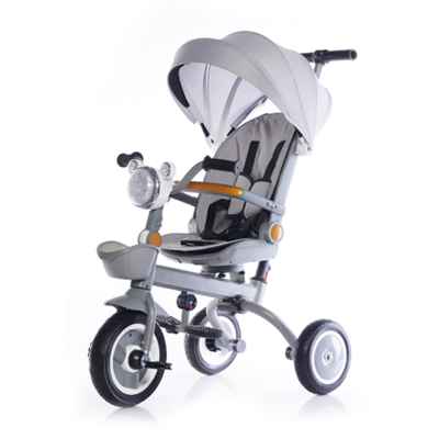 Сгъваема триколка Chipolino Маратон Смарт 360, сива