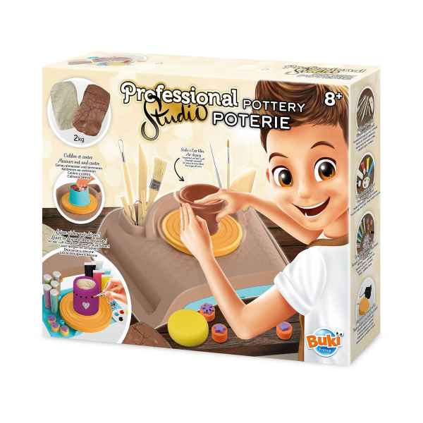 Творчески комплект Buki France, Professional Studio, Грънчарско колело-xYqTQ.jpeg