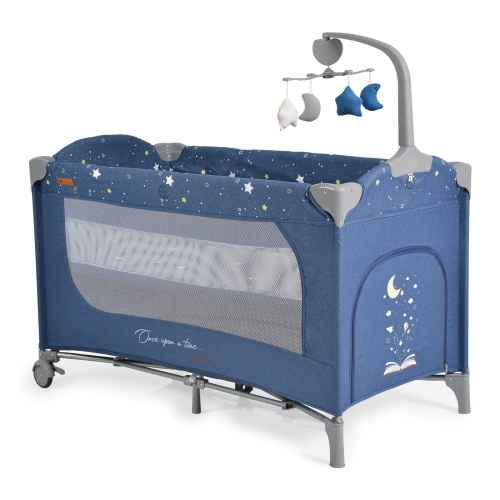 Бебешка кошара Cangaroo Once upon a time 3, синя