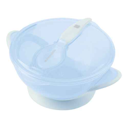 Купа с лъжица Kikka Boo Feedy, Blue
