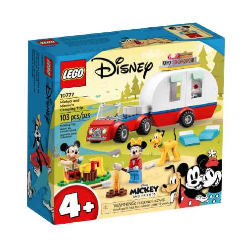 Конструктор LEGO Disney Mickey Mouse & Minnie's Camping Trip Set Къмпингът на Мики Маус и Мини Маус