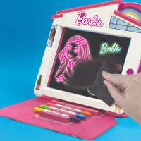 Светеща дъска за рисуване Comsed Premium Glow Pad, Barbie-xofu0.png