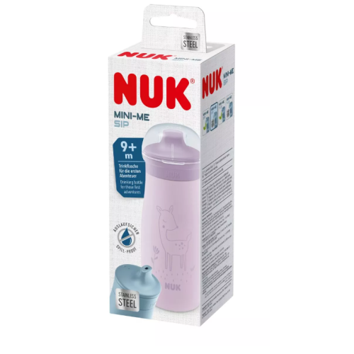 Чаша Nuk Mini-me Sip Stainless 300 мл, Елен