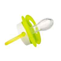 Силиконова залъгалка със симетрична форма Canpol So Cool 6-18м, киви-xzjYH.jpg