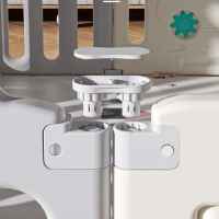 Бебешка ограда с баскетболен кош и табло с активности Feelkids, Кафява кола-y1AFH.jpeg