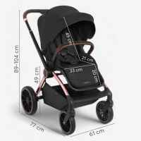 Комбинирана бебешка количка 3в1 Kikka Boo Kara, Black-y5hJl.jpeg