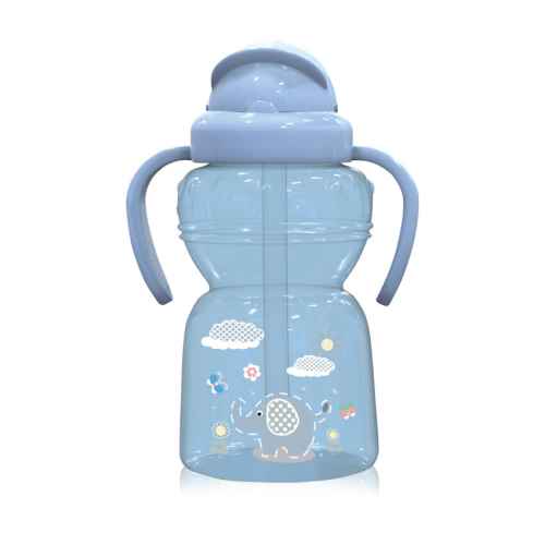 Спортна бутилка с дръжки Lorelli Animals 325ml, Moonlight blue