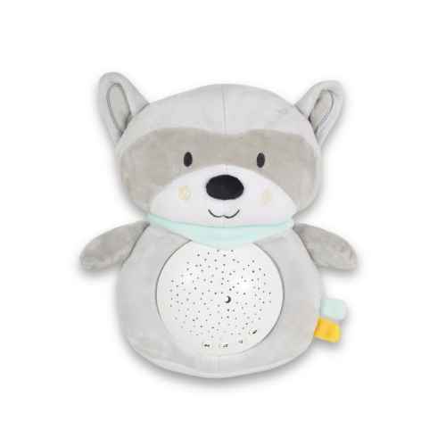 Нощна лампа и прожектор Moni Toys Snuggly, Raccoon