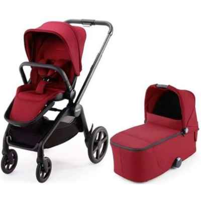 Комбинирана бебешка количка 2 в 1 Recaro Duo Sadena, Garnet Red РАЗПРОДАЖБА