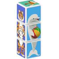 Магнитен конструктор Geomag, Magicube, Животни, 3 части-yOxEs.jpeg