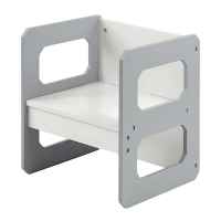 Детска маса и стола 3 в 1 Ginger Home Монтесори, дървена бяло и сиво-yUH0E.jpeg