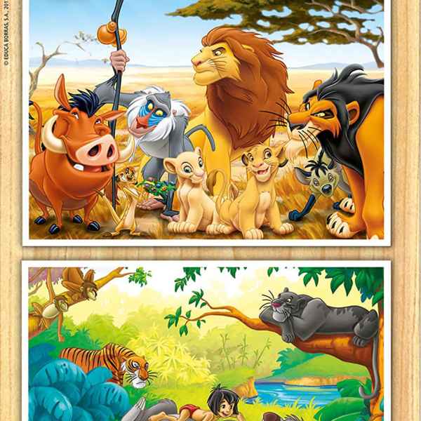 Пъзел Educa, Животинско приятелство, 2х50 части-yWocM.jpeg