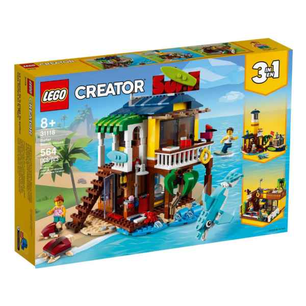 Конструктор LEGO Creator Плажна къща за сърф-yru9P.jpg