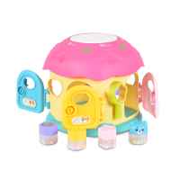 Сортер Moni Toys Fantastic Mushroom House, розов-ysydm.jpeg