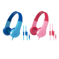 Детски слушалки с кабел Motorola Moto JR200, Pink-yuQ6D.png