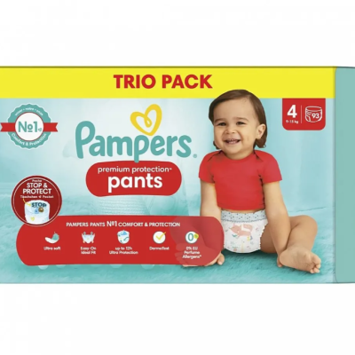 Гащички за еднократна употреба Pampers Premium Protection 4, 9-15 кг 46 бр.