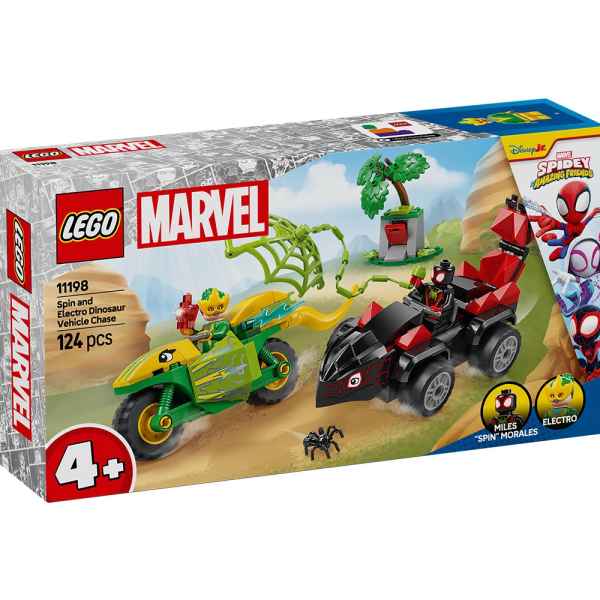 Конструктор Lego Marvel Spidey, Спин и Електро: Преследване с коли-динозаври-z0CyR.jpeg