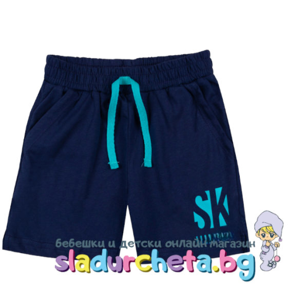 Детски къс панталон Светли, тъмносин-z19bV.png