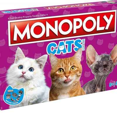 Настолна игра Winning Moves, Monopoly, Котки