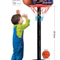 Баскетболен кош с топка и стойка Tooky Toy 127,5 см-zGewG.jpg