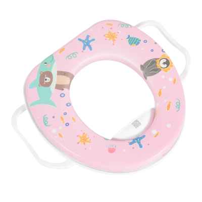 Адаптор за тоалетна Moni Wiggle, розов