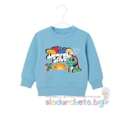 Бебешка блуза Sevtex, светлосиня