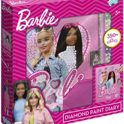 Творчески комплект Totum, Декорирай сам таен дневник с диаманти, Barbie