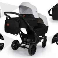 Бебешка количка за близнаци 2в1 Kunert Booster Light, крем-zc9uy.jpeg