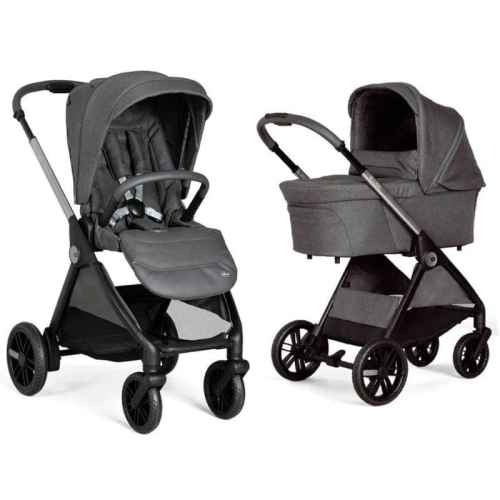 Бебешка комбинирана количка 2 в 1 Chicco Bellagio, Black Satin