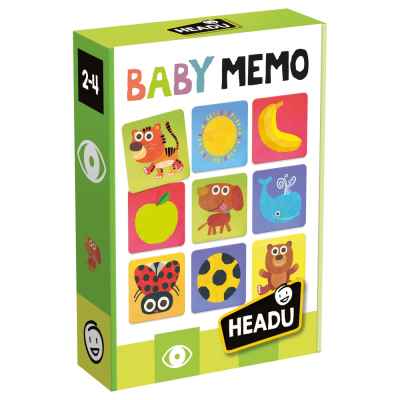 Образователна игра Headu, Baby Memo, 48 части