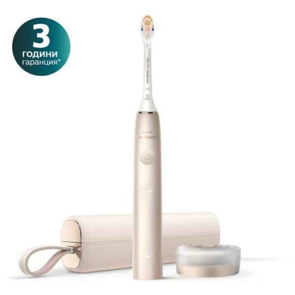 Електрическа звукочестотна четка за зъби Philips Sonicare Prestige Series 9900 с технология SenseIQ, цвят шампанско-zqNGK.jpeg